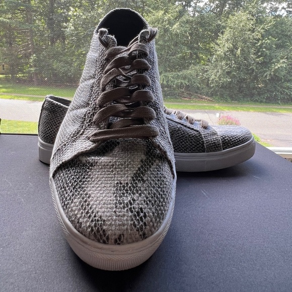 Mark Nason Snake Print lace up sneakers - Picture 5 of 8